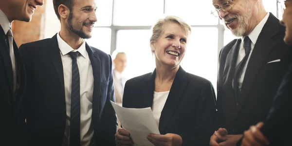 Gente de negocios discutir — Foto de Stock