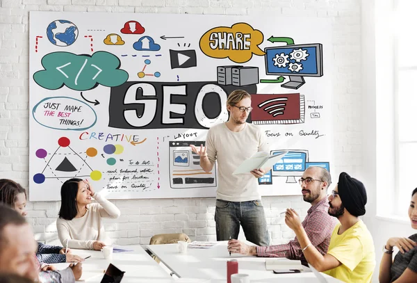 seo ile iş toplantısı