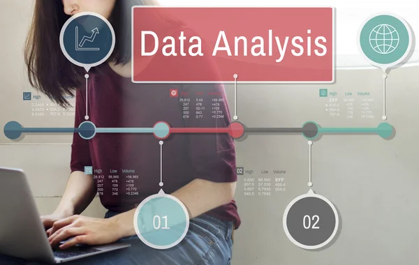 Data Analysis Concept — Stock Photo, Image