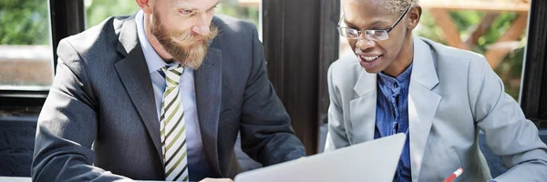 Imprenditori che lavorano — Foto Stock