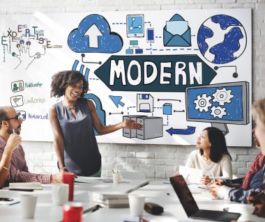 modern iş toplantısı