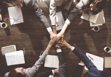 Toplantıdaki iş adamları  