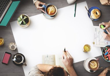 Tablo boş posteri ile 