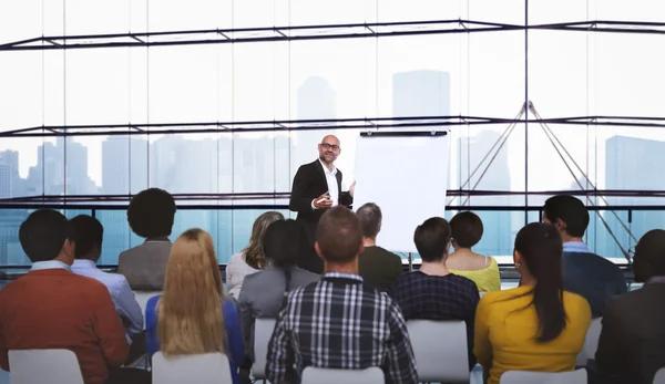 Group of people at the seminar — Stock Photo, Image