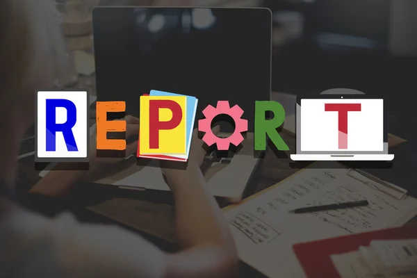 Report Research Information — Stock Photo, Image