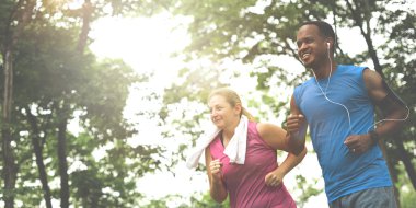 Açık havada sportif çifte
