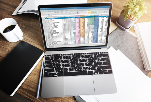 Financial Document Concept