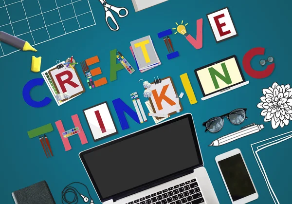 Creative Thinking Ideas Concept — Stock Photo, Image