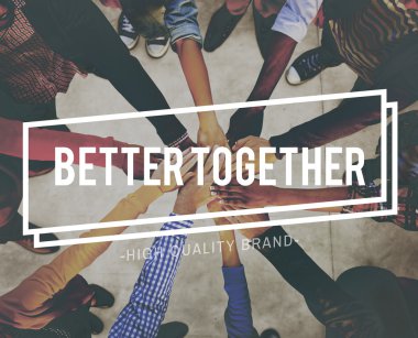 Çok ırklı insanlar ve daha iyi birlikte kavramı