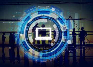 İş Adamlarının Silüetleri