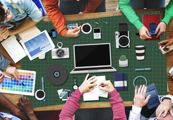 Groep van creatieve mensen — Stockfoto