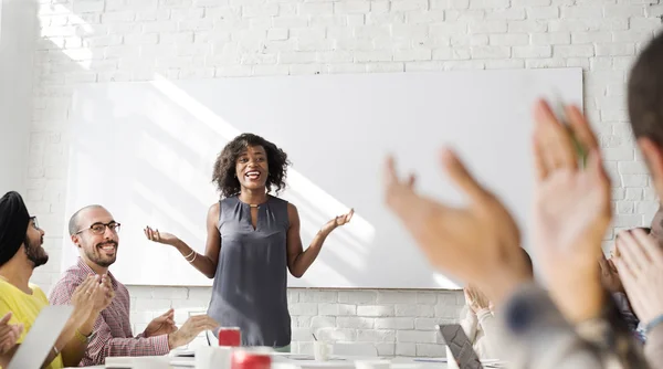 Business meeting in conference room — Stock Photo, Image