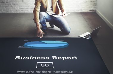 iş raporu çalışma iş adamı