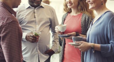 Çeşitlilik insanlar partide