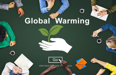 Küresel ısınmaya işaret eden iş adamları