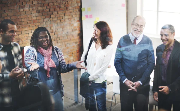 Diversità Persone all'incontro — Foto Stock