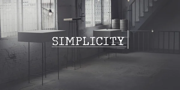 Implicidade, conceito mínimo — Fotografia de Stock