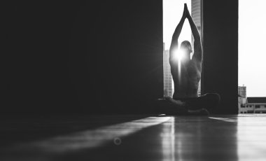 Adam pratiği poz Yoga 