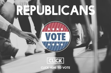 Poster ve Cumhuriyetçiler çalışma tasarımcılar