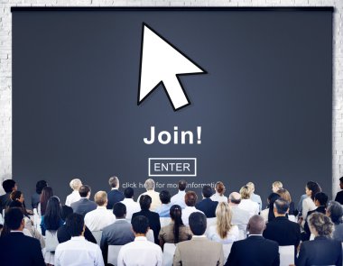 İş adamları kurumsal tartışma sırasında