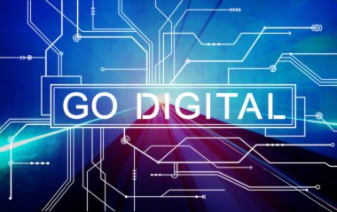 çizgiler ve futuristik hareketli