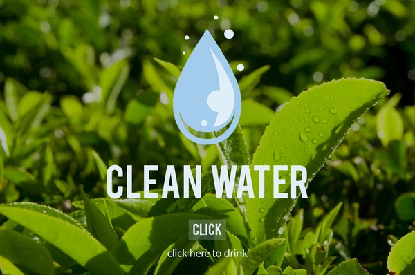 Clean Water Concept — Stock Photo, Image