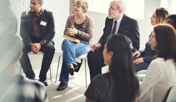 Diversità Persone all'incontro — Foto Stock