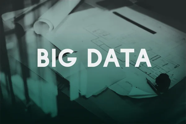Speicherserver für Big-Data-Informationen — Stockfoto