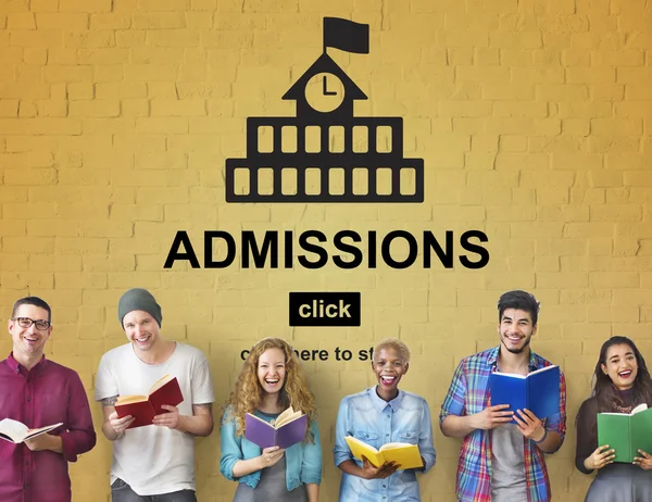 Diversiteit mensen en admissions — Stockfoto