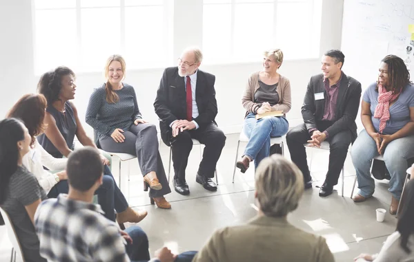 Diversity people at meeting — Stock Photo, Image