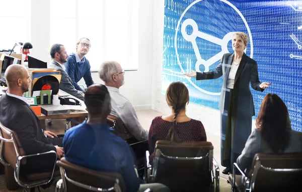 Gente de negocios en reunión — Foto de Stock