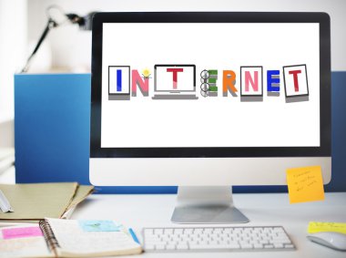 Internet online teknoloji kavramı