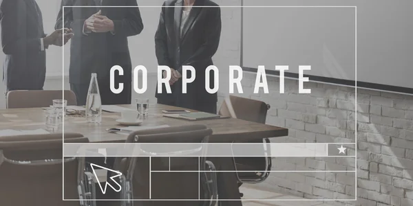 Team van de Business en corporate — Stockfoto