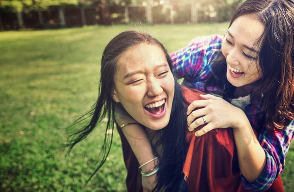 Adorable Sisters Friends — Stock Photo, Image