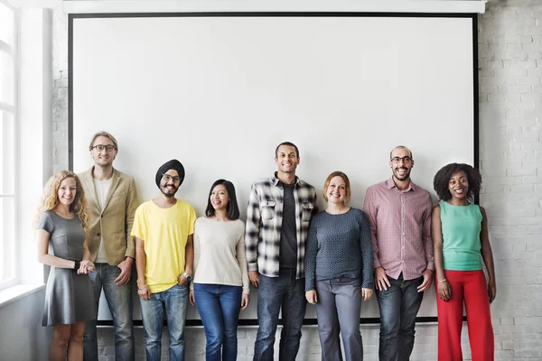 Diversity people at meeting — Stock Photo, Image