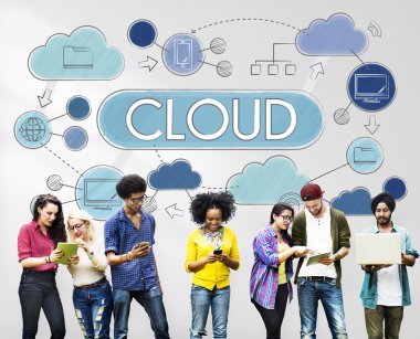 Dijital cihazlar, kullanan öğrenciler internet'te sörf 