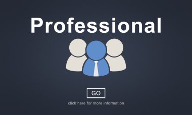 Şablon profesyonel konsepti ile