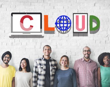 çeşitlilik insanlarla bulut