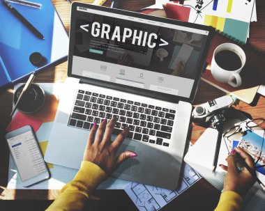 Laptop ekran grafik ile