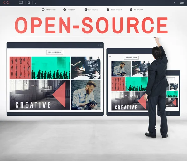 Open Source — стоковое фото
