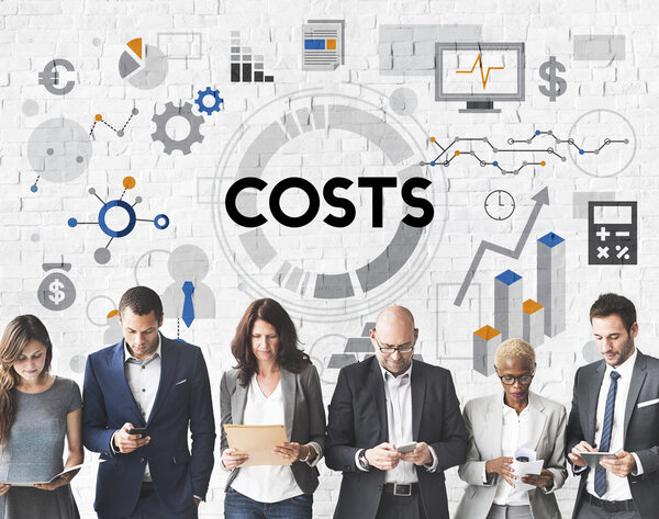 business people and costs