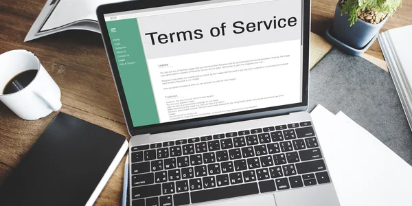 Terms of Service Concept — Stock Photo, Image