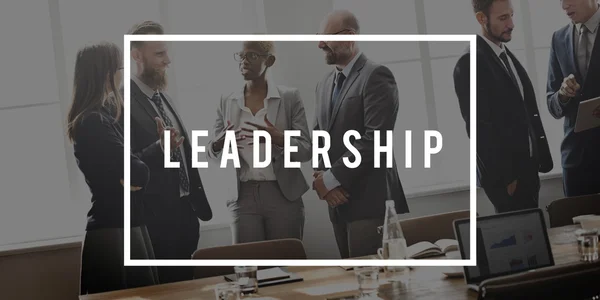 Verksamhet team och ledarskap — Stockfoto