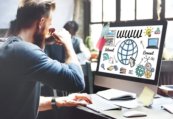 Internet üzerinde bilgisayar monitörü