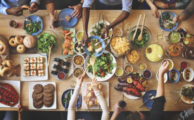 insanlar yiyecek zevk 