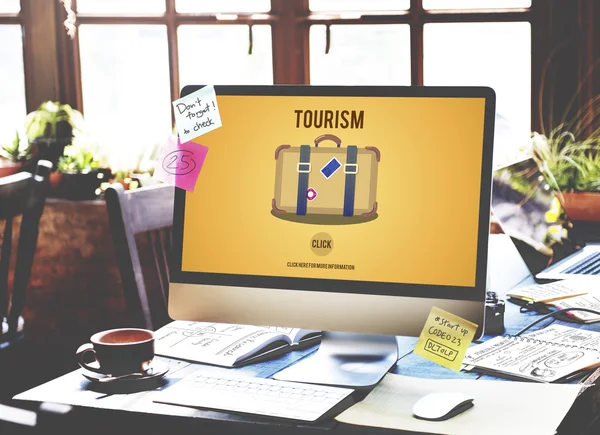 Turystyka wakacje koncepcja — Zdjęcie stockowe