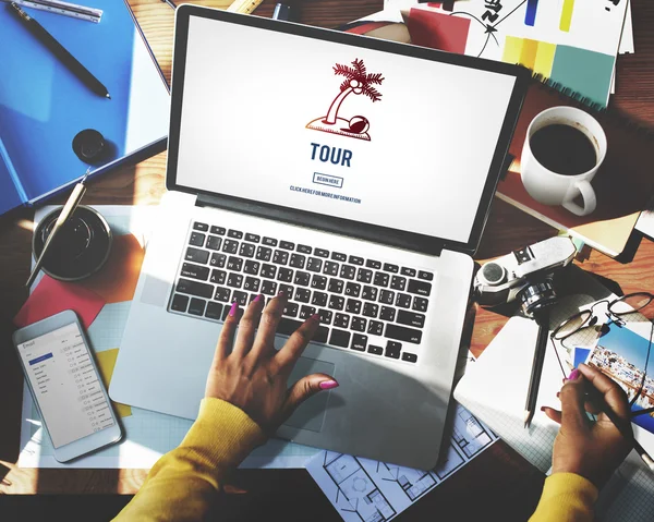 Laptop ekran tur ile