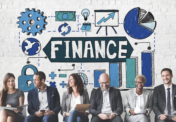 Business people and finance — Stock Photo, Image