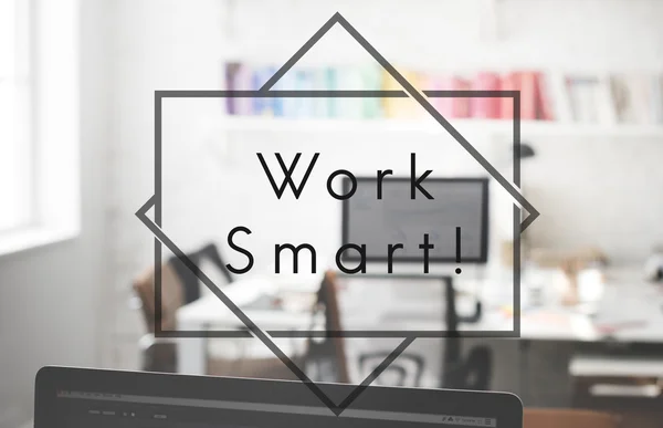 Werk slim Concept — Stockfoto