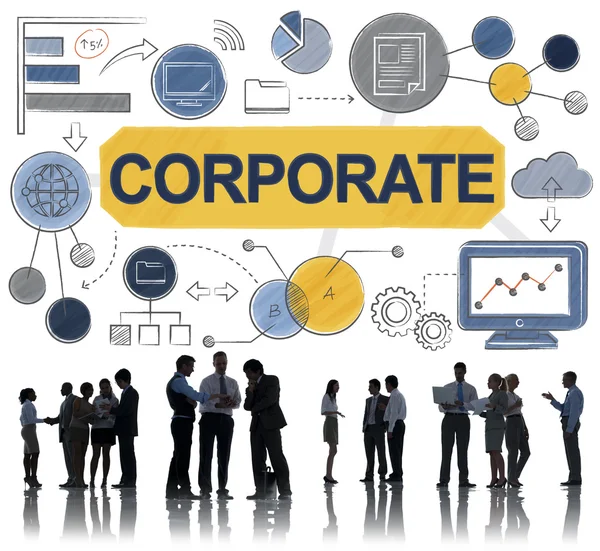 Business företagets arbetstagare — Stockfoto